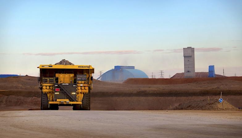 Oy Tolgoi mine in Mongolia