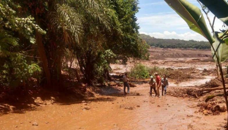 Consequences of the destruction of the dam Brumadinho