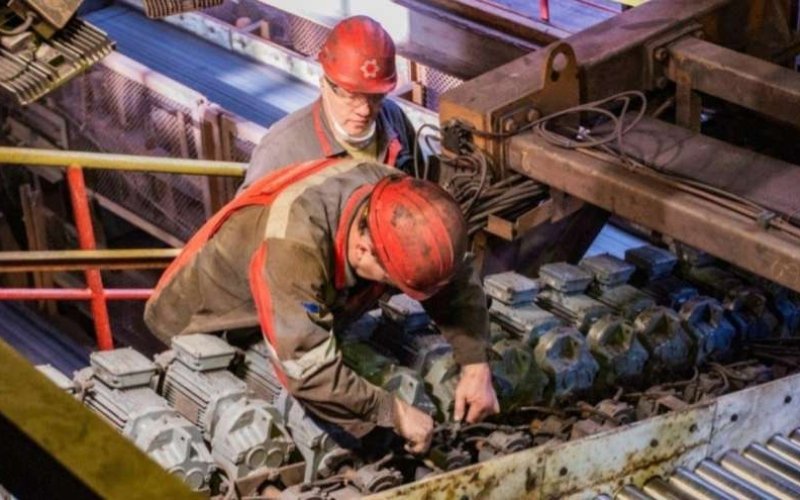 After a major overhaul, the Severny GOK launched the LURGI 552 A roasting machine