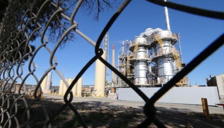 BHP Billiton's nickel refinery in Kwinana. Picture: Lincoln Baker/The West Australian.